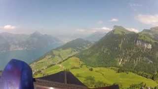 Gleitschirmflug Niederbauen - Stockhütte - Emmetten