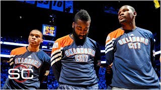 Kevin Durant, Russell Westbrook, and James Harden: The Thunder dynasty that never was | SportsCenter