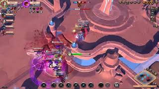 Hallowfall Staff Crystal Arena Gameplay