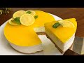 If you have Lemon, Make this Dessert- No-Bake, No Gelatin, Easy and Delicious!