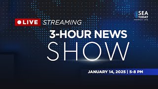 SEA Today Live Streaming: 3 Hour News Show - January 14, 2025