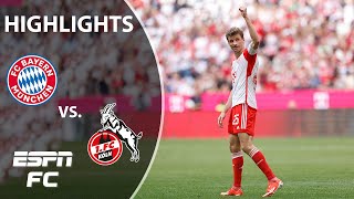 FINISHING TOUCHES 🙌 Bayern Munich vs. Cologne | Bundesliga Highlights | ESPN FC