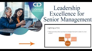 Leadership Excellence for Senior Management - Course Demo