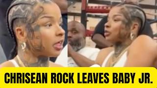 Chrisean Rock AIN'T CHANGED, LEAVES BABY JR. ALONE, LEAKED PHOTOS OF MONSTER RASHES