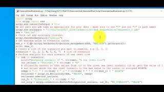 Python Script for Sea Level Rise