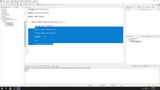 Java tutorial - part 2 (variables continued, if statements)