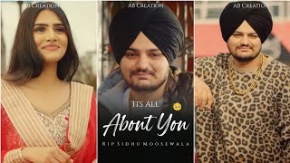 It's All About You Full Screen WhatsApp Status | Sidhu Moosewala Status|Rip Sidhu Moosewala #shorts