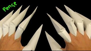 KAĞITTAN PENÇE YAPIMI / Origami Pençe Yapılışı