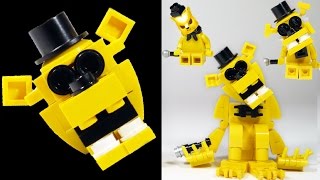 How to Build LEGO Golden Freddy | LEGO FNAF
