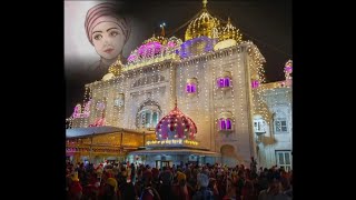 birthday celebration 🎂🎉 of guru harkrishan sahib ji night time of gurudwara Bangla sahib in CP