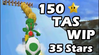 Super Mario 64 DS 150 Stars TAS : WIP #2 (35/150)