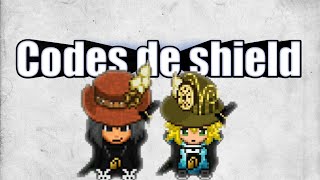 codes shield (Graal online era)