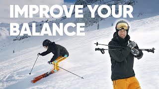 Ski With Balance | 3 powerful drills to give you more control on snow with @InspirationalSkiing