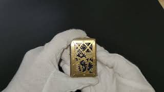 【ZIPPO Gimmic Skeleton】ブラスバレル【喫煙具のハヤミ】