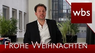 Frohe Weihnachten! | Kanzlei WBS