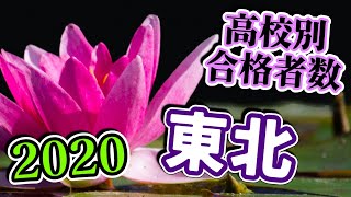 東北大学高校別合格者数ランキング2020【ゆっくり読み上げ】