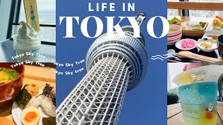 【TOKYO VLOG】Life in Tokyo |  Sky Tree Shopping |  cafe | pokemon  | Ghibli  | Kirby  | pokemon