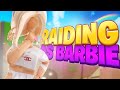 Raiding As A Barbie In Da Hood! ⭐👩