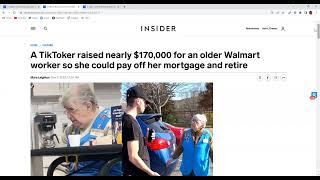 TikToker Raises $170K for Walmart Worker