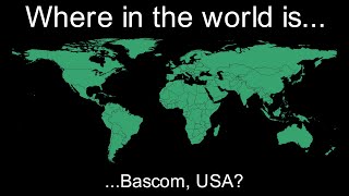 Where in the world is Bascom, USA?