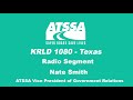 radio interview with atssa s nate smith on roadway safety infrastructure