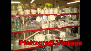 Vintage Pfaltzgraff Dinnerware at the Rebel Dish Barn