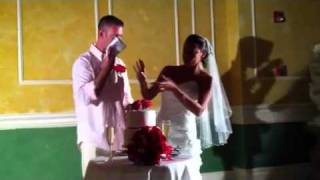 Wedding cake gone wrong