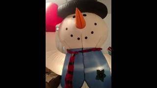 2002 Inflatable Snowman from The Gemmy Fan