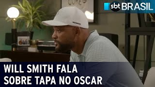Will Smith fala, pela primeira vez, sobre tapa em Chris Rock | SBT Brasil (29/07/22)