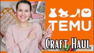 Temu Haul | Craft Haul