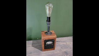 DIY Steampunk lamp Build