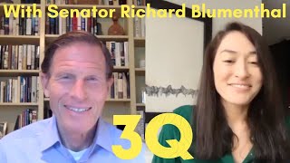 Teru with Senator Richard Blumenthal: Broadband and Connectivity