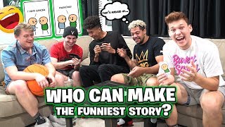 Who Can Make the Funniest Story? HILARIOUS 2HYPE CARD GAME!