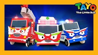 Rescue Team Heroes l Car Song l Songs for Children l Tayo Songs for Children