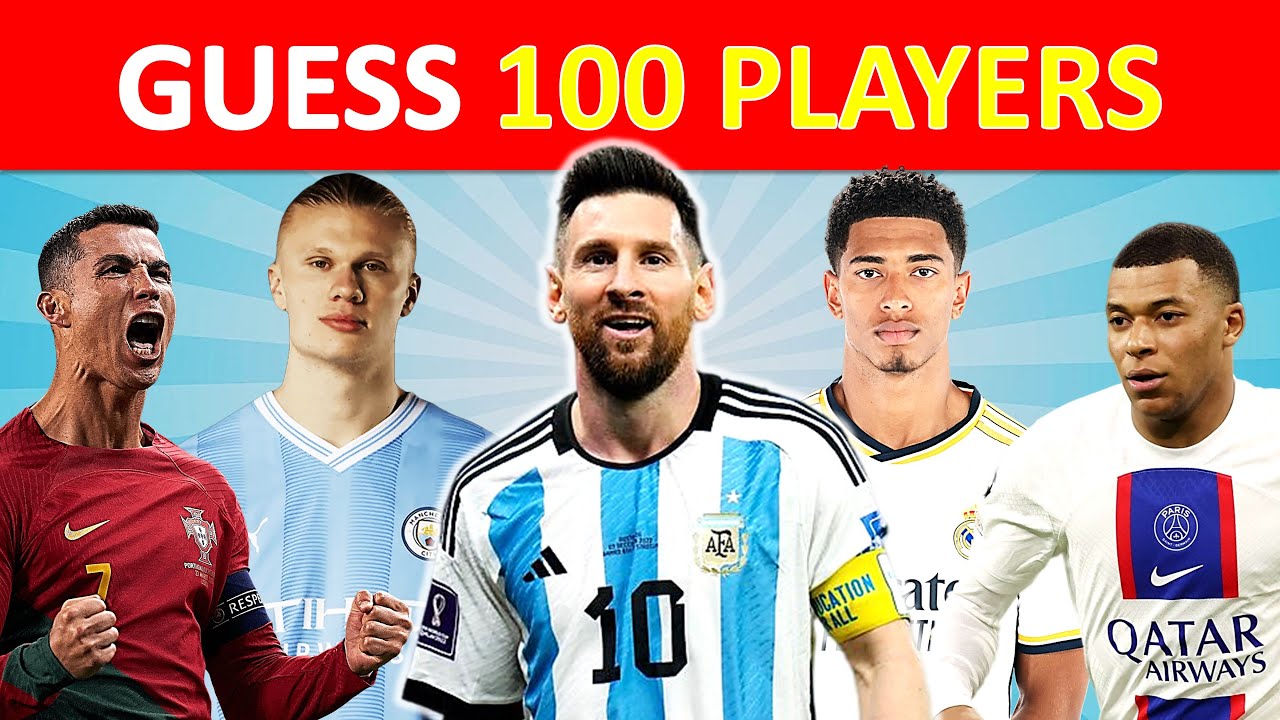 Guess The Player In 3 Seconds 100 Football Players Football Quiz