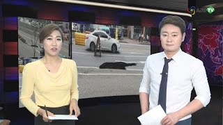 [AJU TV] 제2롯데월드 인근 석촌동 싱크홀 사진 본 박원순 시장 하는 말이?