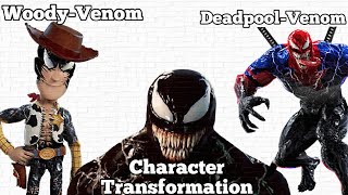 Best venom inspired transformation art