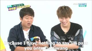 (Engsub) 140910 VIXX N \u0026 Ravi Phone Call - Weekly Idol