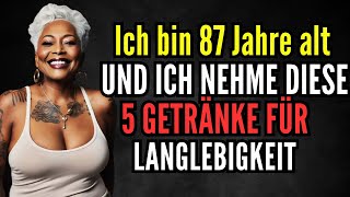 🌟 5 Getränke, die deine Lebensdauer verlängern können! 🥤💚