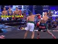 Duel Panas🥊Baku Hantam Petinju Indonesia Vs Petinju Thailand