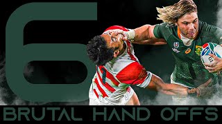 6 Brutal Hand Offs | Beast Mode Rugby Offence