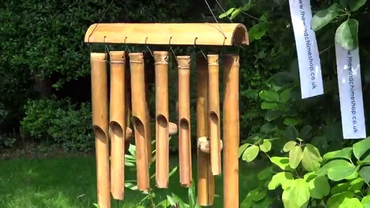 Serengeti Bamboo Wind Chime - YouTube