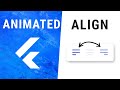 Flutter AnimatedAlign Widget