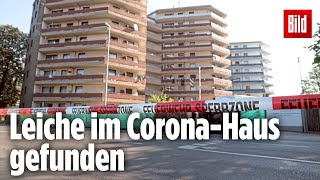 Corona-Massentest in einem Hochhaus: Polizei findet Leiche