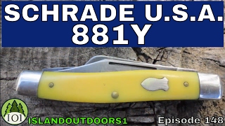 SCHRADE U.S.A. 881Y LARGE STOCKMAN -🇺🇸- Episode 148