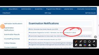 Dr BRAOU | BLISc Semester-I Results June -2024  Out || Revaluation last date 30/11/2024.