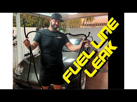 Fixing Fuel Line Leak - YouTube