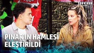 Pınar ve Ayşe Arasında Yaşanan Gerilim Ekstra Masasında Değerlendirildi | Survivor Ekstra