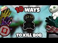 10 Ways To Kill Bob | Roblox Slap Battles