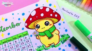 DIY SEPTEMBER Calendar – Easy and Creative Monthly Organizer